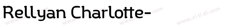 Rellyan Charlotte字体转换